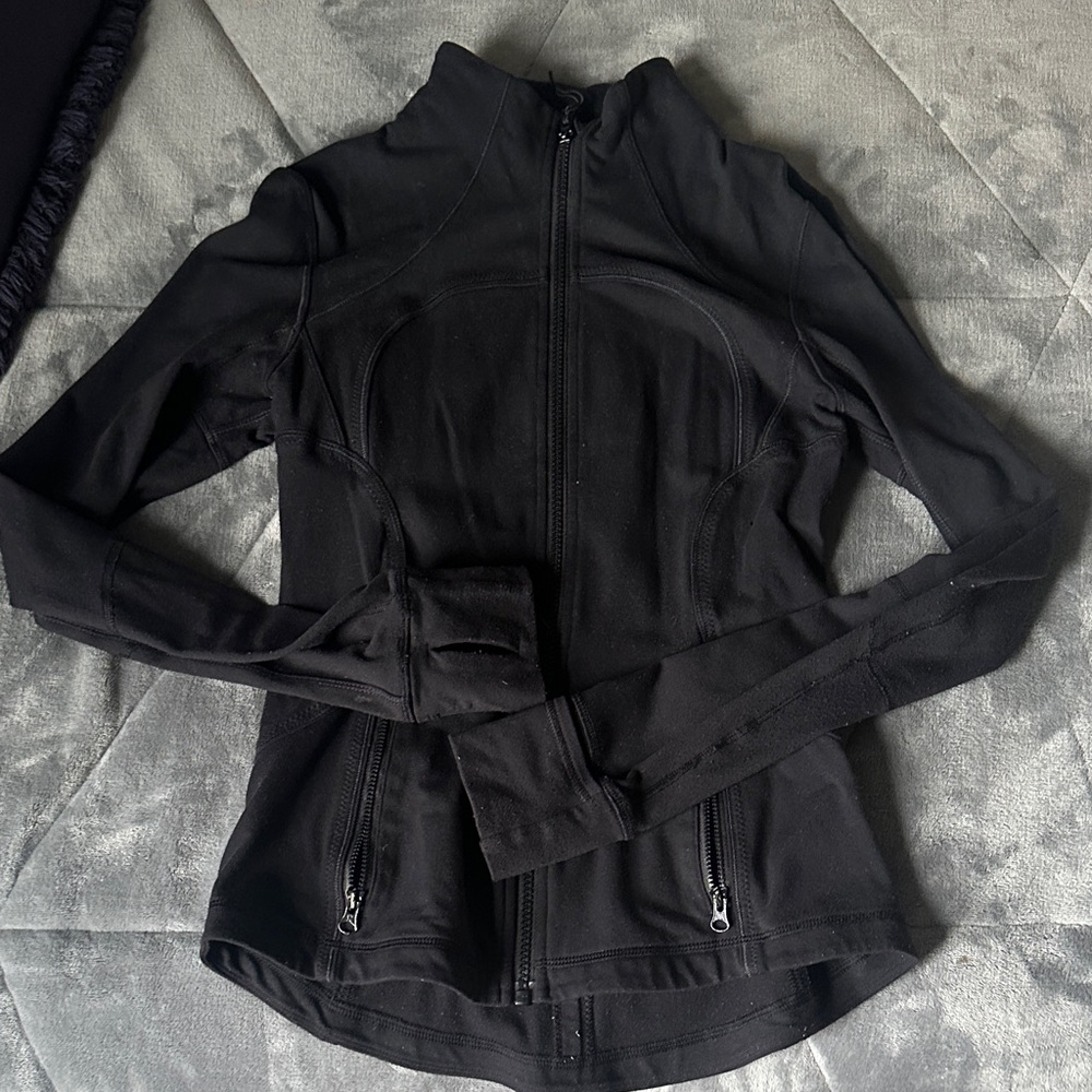 lululemon athletica Black Zip-Up Hoodie